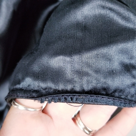 Branded Garments Leather Vest Camel Cigarettes Logo Black USA Vintage size XL - Picture 9 of 9